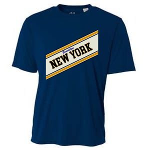 Brooklyn New York Varsity Logo Cooling Performance Crew T-Shirt