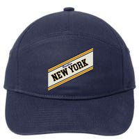 Brooklyn New York Varsity Logo 7-Panel Snapback Hat