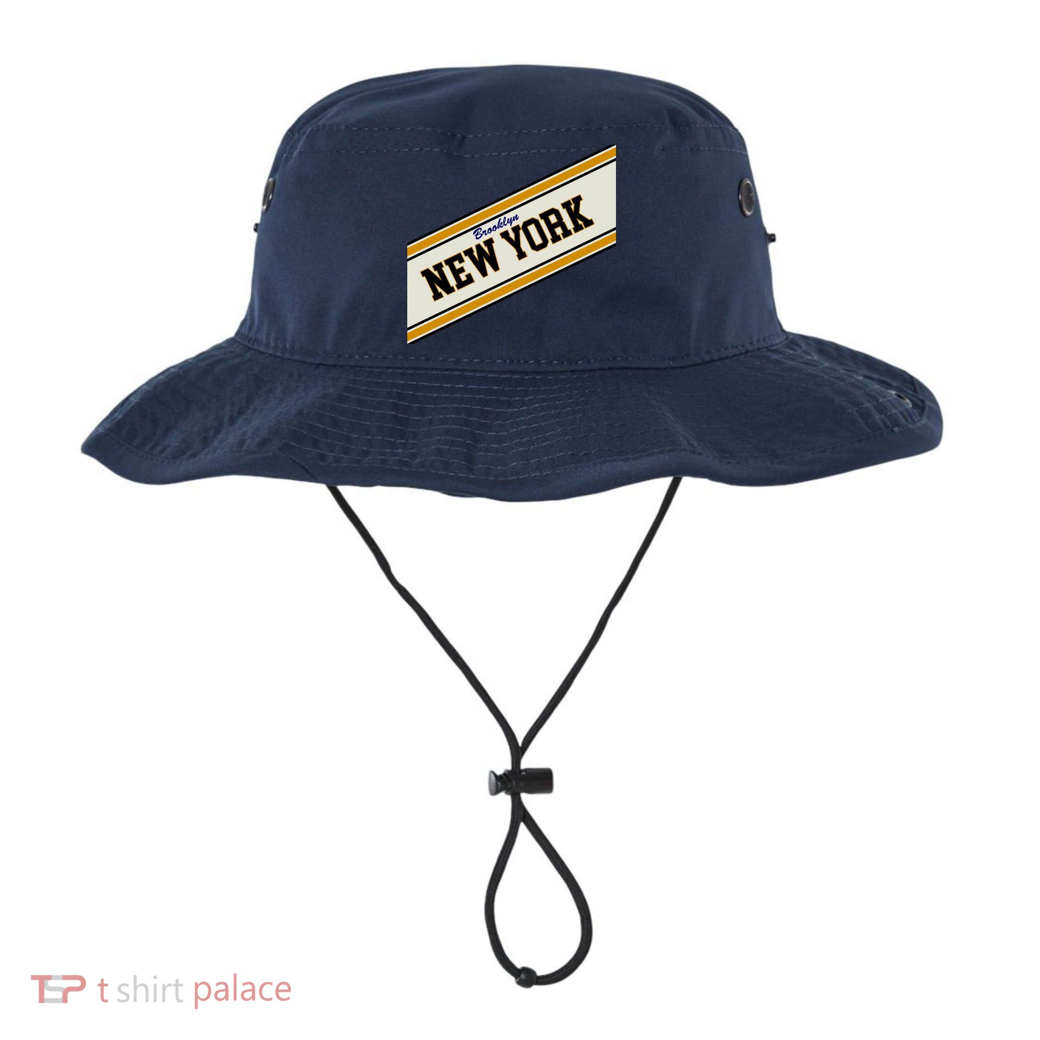 Brooklyn New York Varsity Logo Bucket Hat