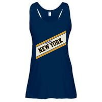 Brooklyn New York Varsity Logo Ladies Essential Flowy Tank