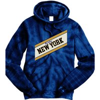 Brooklyn New York Varsity Logo Tie Dye Hoodie