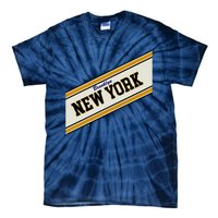 Brooklyn New York Varsity Logo Tie-Dye T-Shirt