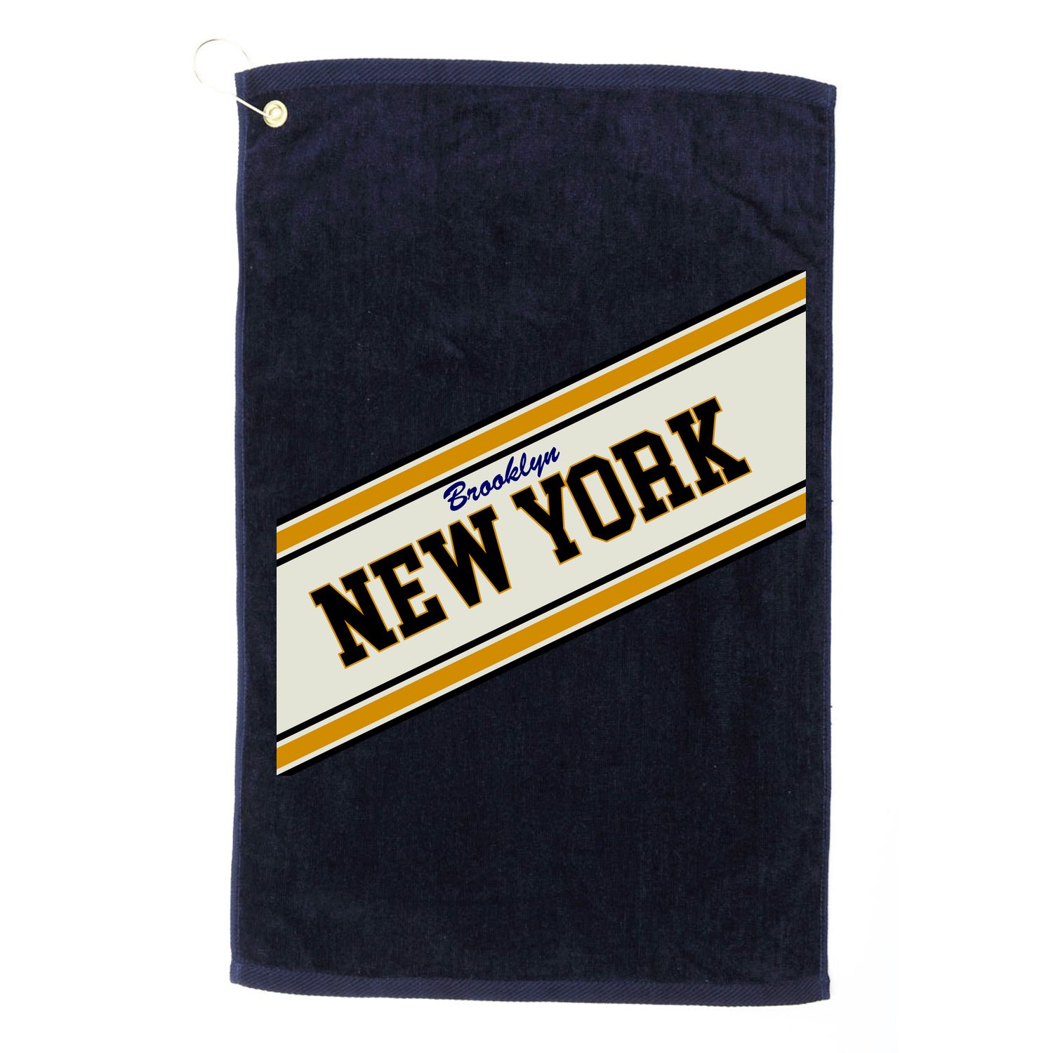 Brooklyn New York Varsity Logo Golf Towel