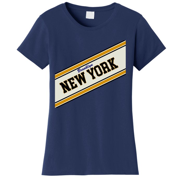 Brooklyn New York Varsity Logo Women's T-Shirt