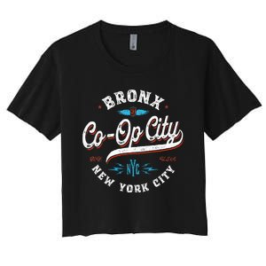 Bronx New York Coop City Women's Crop Top Tee