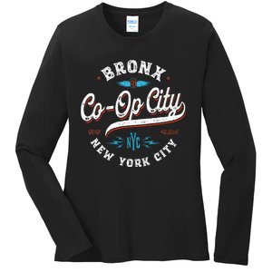 Bronx New York Coop City Ladies Long Sleeve Shirt