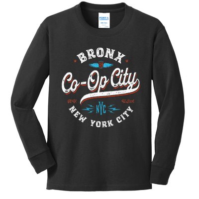 Bronx New York Coop City Kids Long Sleeve Shirt