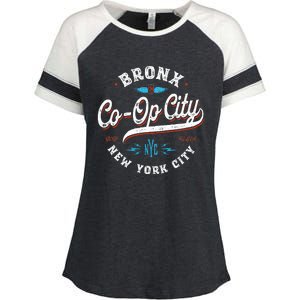 Bronx New York Coop City Enza Ladies Jersey Colorblock Tee