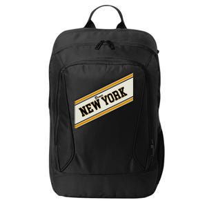 Bronx New York Varsity Logo City Backpack