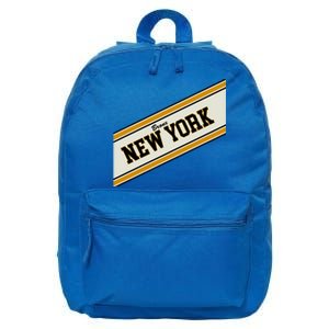 Bronx New York Varsity Logo 16 in Basic Backpack