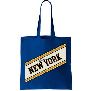 Bronx New York Varsity Logo Tote Bag