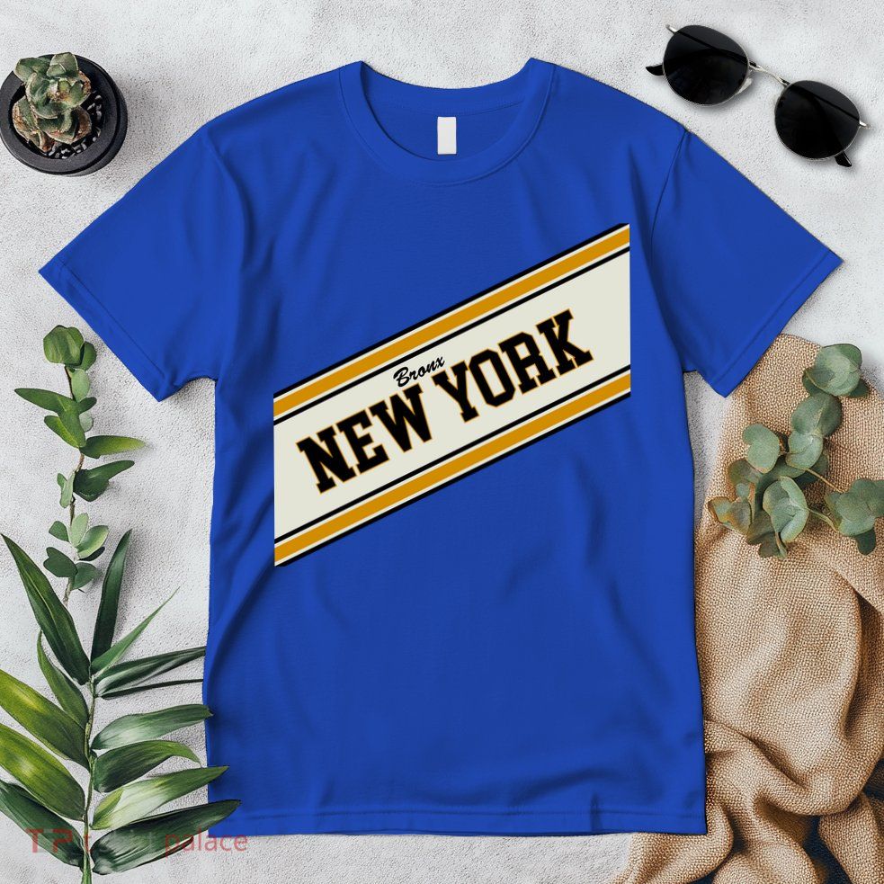 Bronx New York Varsity Logo Premium T-Shirt