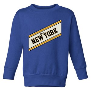 Bronx New York Varsity Logo Toddler Sweatshirt