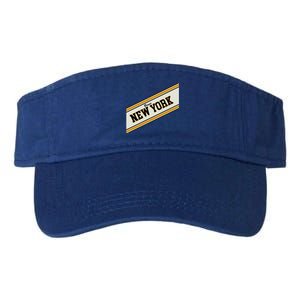 Bronx New York Varsity Logo Valucap Bio-Washed Visor