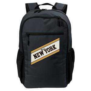 Bronx New York Varsity Logo Daily Commute Backpack