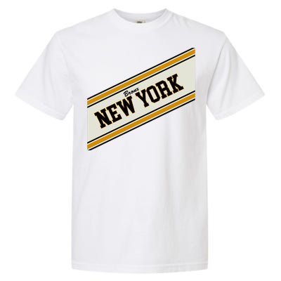 Bronx New York Varsity Logo Garment-Dyed Heavyweight T-Shirt