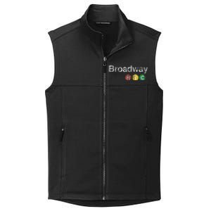 Broadway New York Nyc Worn Design Collective Smooth Fleece Vest