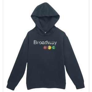 Broadway New York Nyc Worn Design Urban Pullover Hoodie