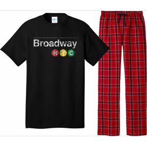 BROADWAY New York NYC Worn Design  Pajama Set