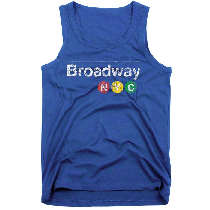 BROADWAY New York NYC Worn Design  Tank Top