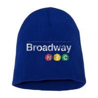 BROADWAY New York NYC Worn Design  Short Acrylic Beanie