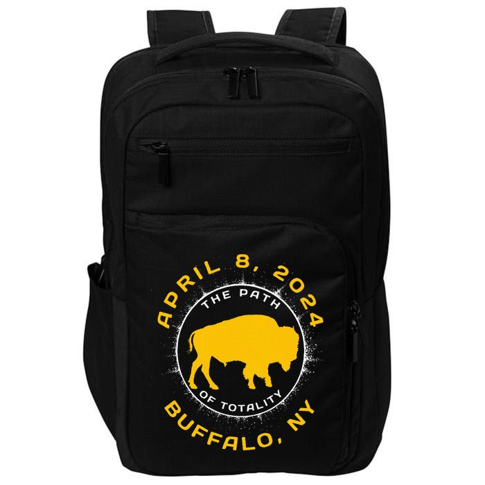 Buffalo New York Solar Eclipse April 8 2024 Totality Impact Tech Backpack