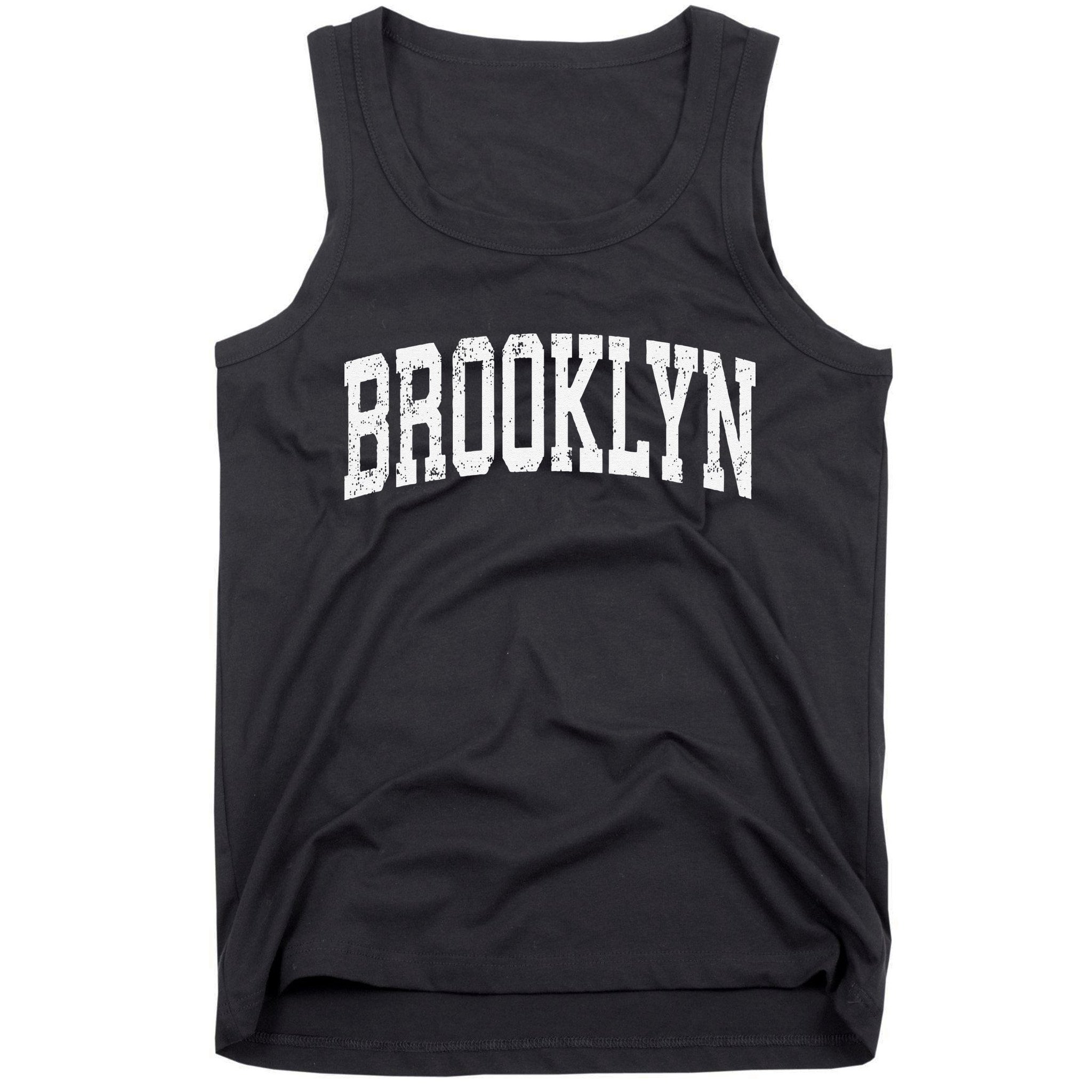Brooklyn New York Ny Vintage Athletic Sports Tank Top