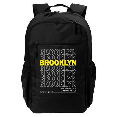 Brooklyn New York Urban Style Daily Commute Backpack