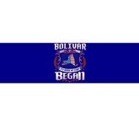 Bolivar New York Usa Flag 4th Of July Funny Gift Bumper Sticker