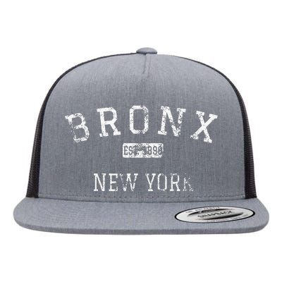 Bronx New York Ny Flat Bill Trucker Hat