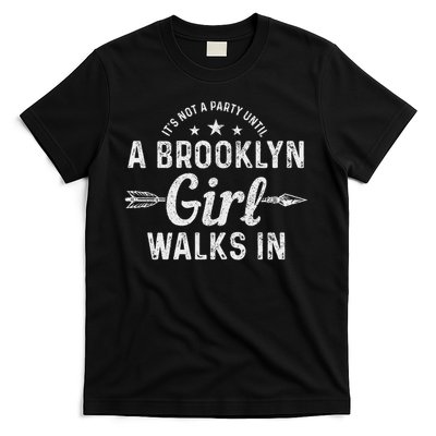 Brooklyn New York City Ny Nyc Girl Vintage Pride T-Shirt