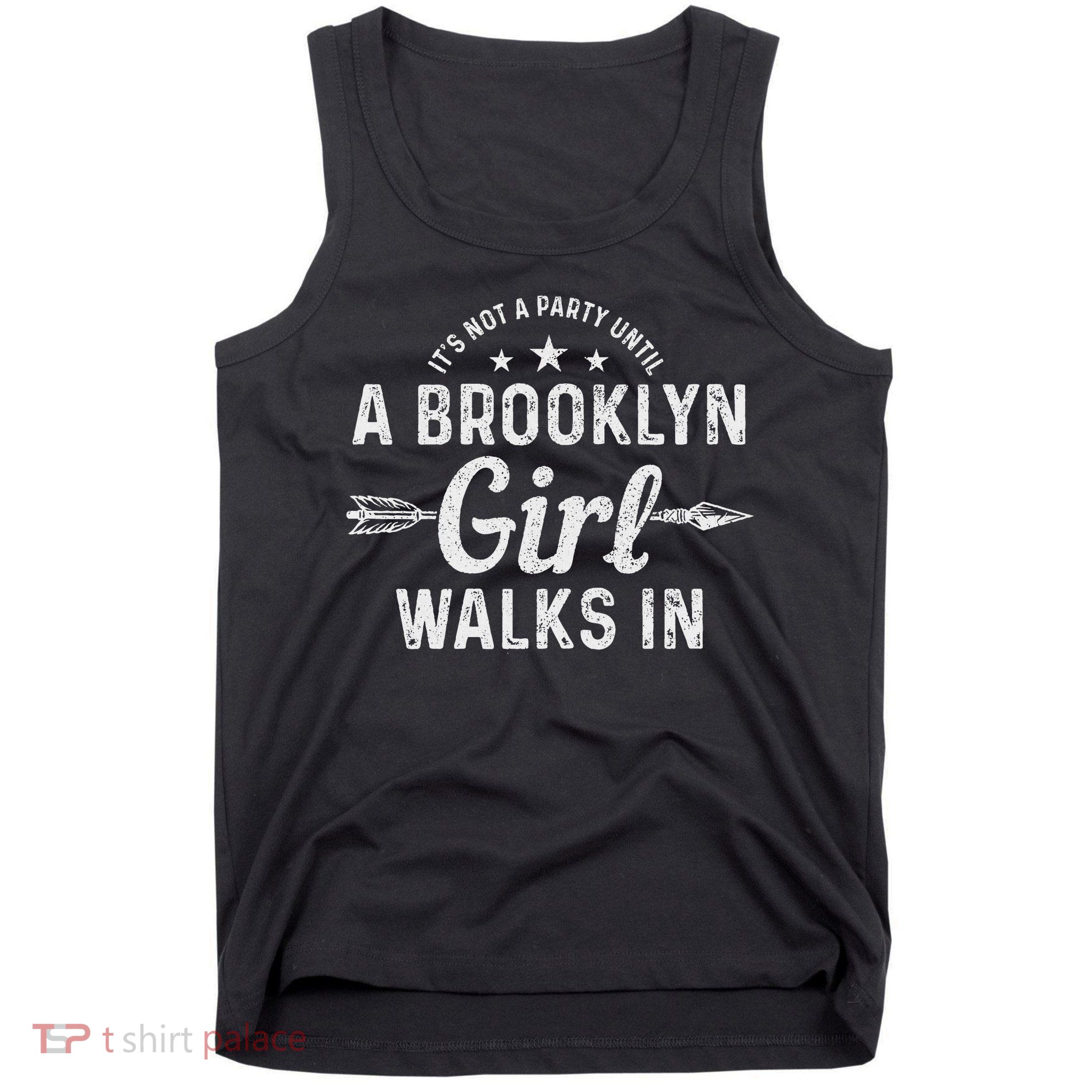 Brooklyn New York City Ny Nyc Girl Vintage Pride Tank Top