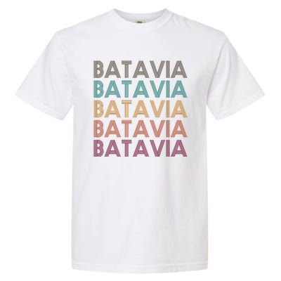 Batavia New York Retro Garment-Dyed Heavyweight T-Shirt