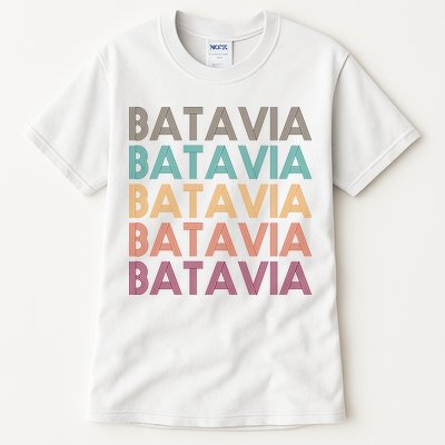 Batavia New York Retro Tall T-Shirt