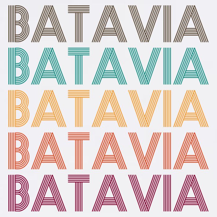 Batavia New York Retro Toddler T-Shirt