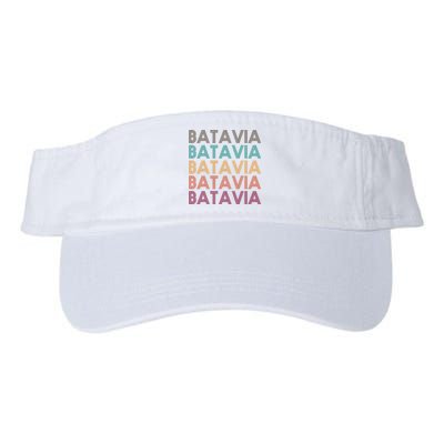 Batavia New York Retro Visor