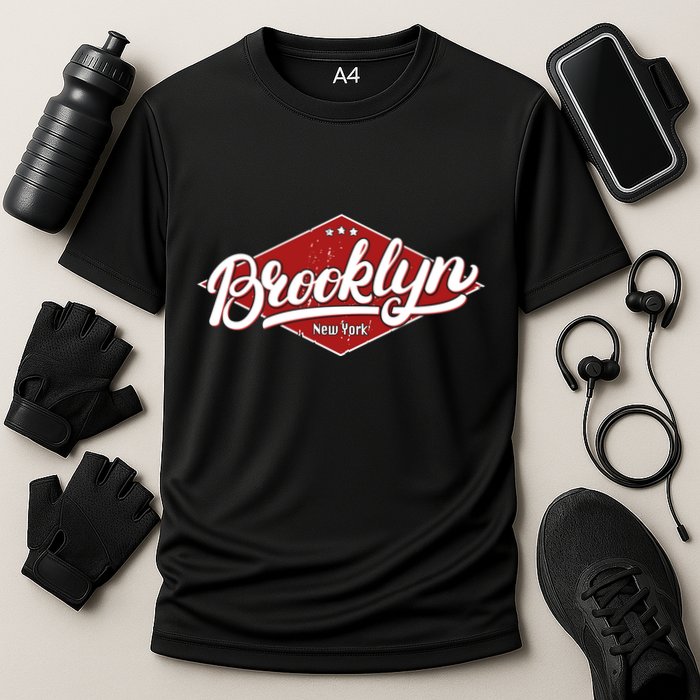 Brooklyn New York Cooling Performance Crew T-Shirt
