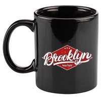 Brooklyn New York 11oz C Handle Ceramic Mug