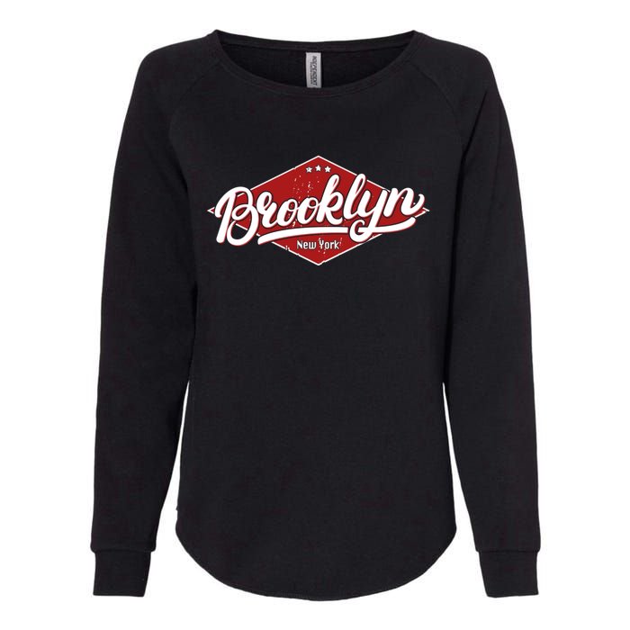 Brooklyn New York Womens California Wash Sweatshirt