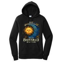 Buffalo New York 2024 Total Solar Eclipse April 8 Souvenir Women's Pullover Hoodie