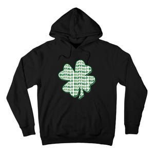 Buffalo New York St Patrick's Day 4 Leaf Clover Tall Hoodie