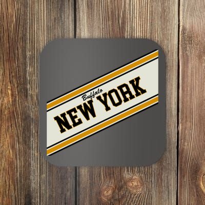 Buffalo New York Varsity Logo Coaster