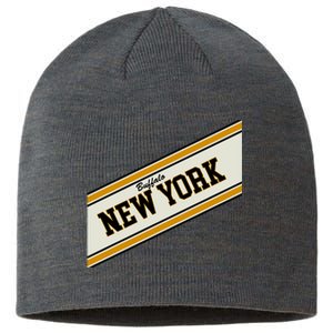 Buffalo New York Varsity Logo Sustainable Beanie