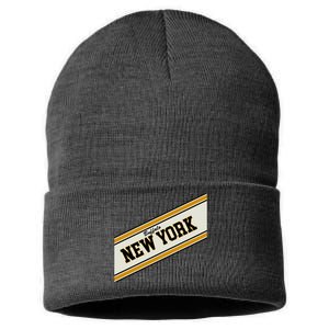 Buffalo New York Varsity Logo Sustainable Knit Beanie