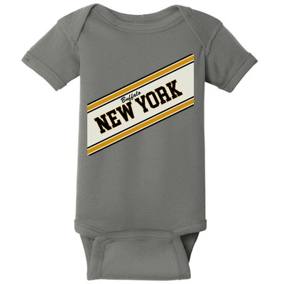 Buffalo New York Varsity Logo Baby Bodysuit