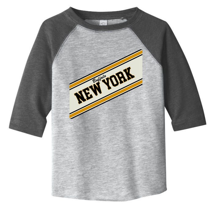 Buffalo New York Varsity Logo Toddler Fine Jersey T-Shirt