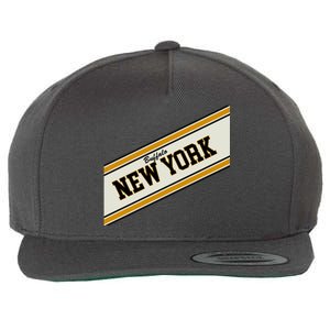 Buffalo New York Varsity Logo Wool Snapback Cap