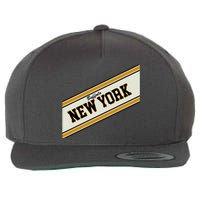 Buffalo New York Varsity Logo Wool Snapback Cap