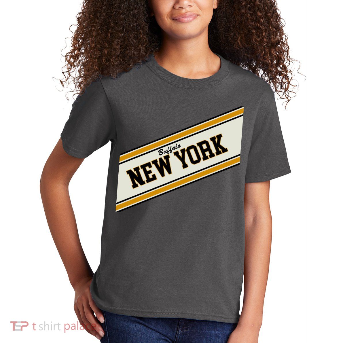 Buffalo New York Varsity Logo Kids T-Shirt