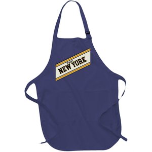 Buffalo New York Varsity Logo Full-Length Apron With Pockets